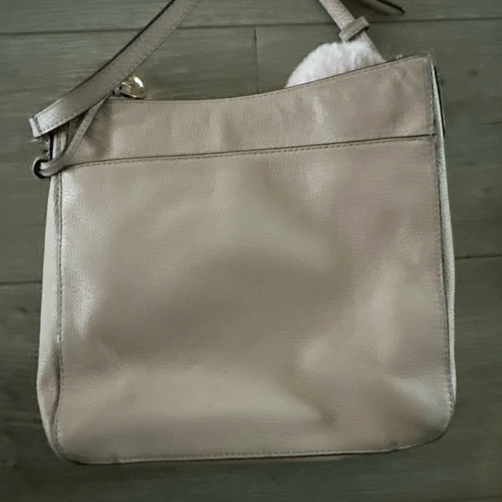 Michael Kors Jet Set Travel Medium‎ Leather Crossbody Powder Blush Pink